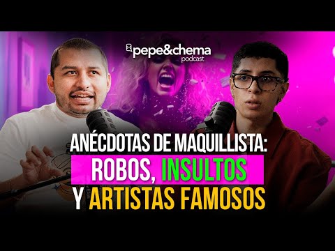 Anécdotas de un Maquillista de Famosos “Me estaban acusando de robo” Simri Abner | podcast
