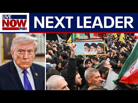 Trump says he wants role in picking Iran's next leader