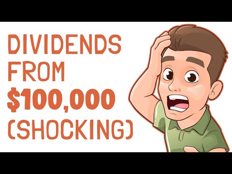 Dividend Income from $100,000 (Not What You'd Think)