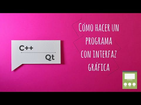 💻 Cómo hacer un programa con interfaz gráfica ("GUI") en C++ y Qt