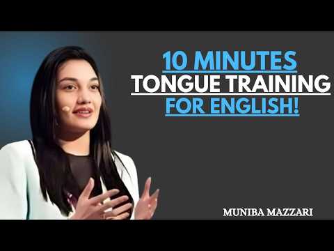 10 Minute Tongue Training for English That Work