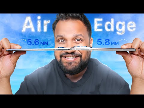 iPhone Air vs Galaxy S25 Edge Comparison - Thin, Strong, Powerful But…
