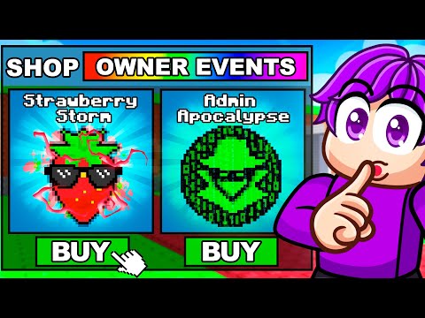 Steal A Brainrot, But You Can BUY OWNER EVENTS…