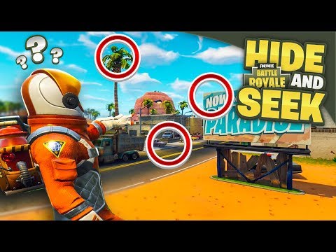 The *MOST DIFFICULT* Hiding Spots in Fortnite Battle Royale Hide & Seek!