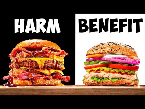Unhealthiest vs. Healthiest Burger