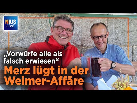 Weimer-Affäre explodiert: Merz riskiert mit DIESER Lüge alles | NIUS Live vom 24. November 2025