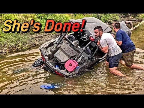 Swamped RZR Rescue