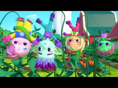 ХИЩНЫЕ РАСТЕНИЯ — Команда Флоры — Сборник серий про растения в городе Зелёный