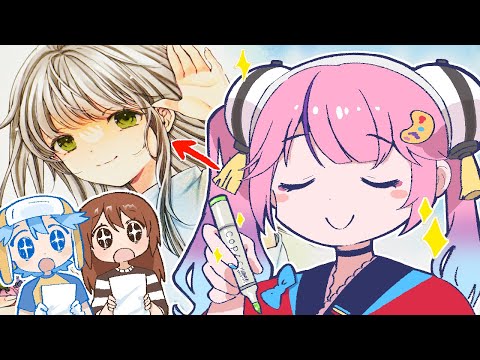 Learning from a Professional Copic Artist!