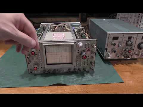 Tektronix 465B Restoration Part 1 Power Supply and Tube