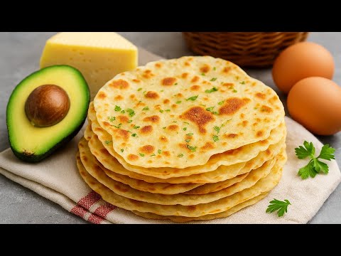 You'll make them every day! Gluten-Free Cottage Cheese Bread! Only 4 ingredients!