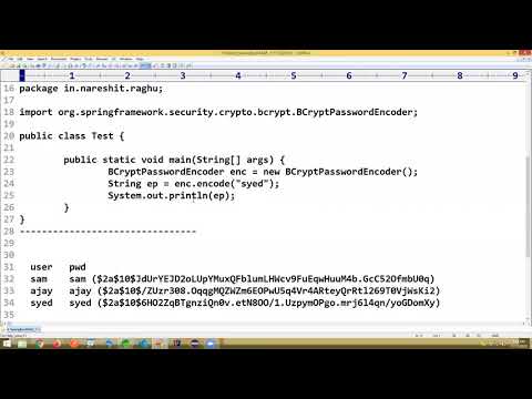 Spring boot Security Session- 4 Mr. RAGHU