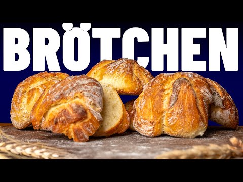 Die einfachsten BRÖTCHEN der WELT 🌍 (ohne Kneten)