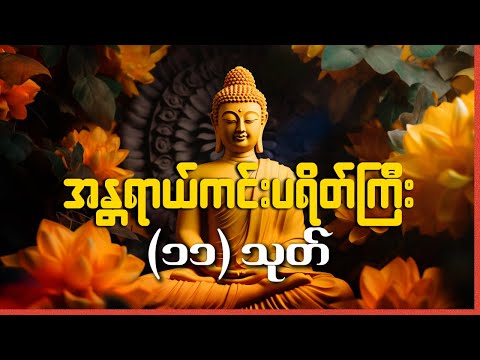 #ပရိတ်ကြီး၁၁သုတ် တရားတော်