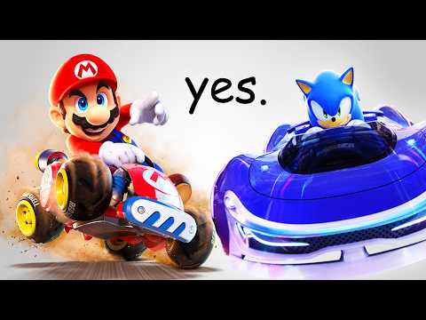 Is Sonic Racing CrossWorlds BETTER than Mario Kart World?
