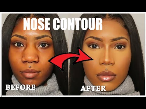 (VERY DETAILED) HOW TO: NOSE CONTOUR TUTORIAL | VanessaK7