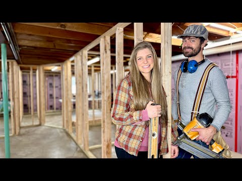 -30° Temps Means We Get Extra Help! Basement Framing is 87.9% Done! | Ep. 4
