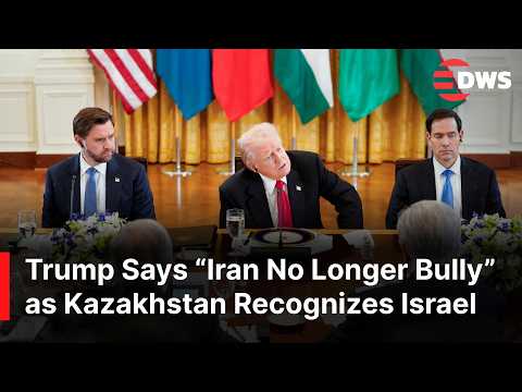 Trump, JD Vance & Marco Rubio on Kazakhstan's Israel Recognition, Gaza Ceasefire Plan | AC1G