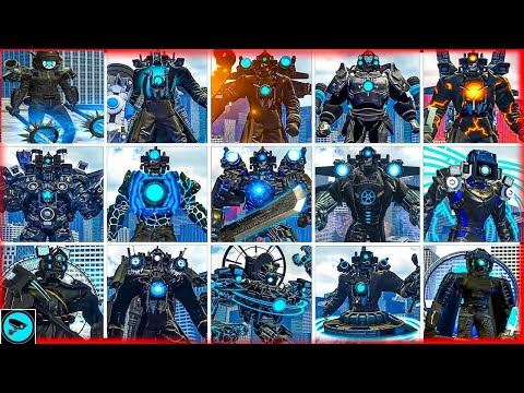 ALL CAMERAMAN TITAN VS 1-79 SKIBIDI TOILET BOSSES, ASTRO DETAINER UPGARDED VS TITAN SPEAKERMAN FINAL