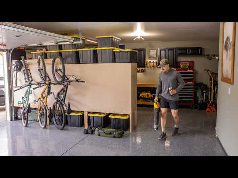 How I Turned Our Garage Into a Super Cool Space! ( Epoxy Floors + Workshop)