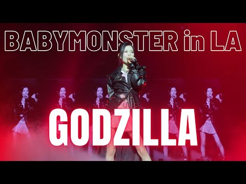 ASA Solo: Godzilla - BABYMONSTER in LA HELLO MONSTERS World Tour 20250302