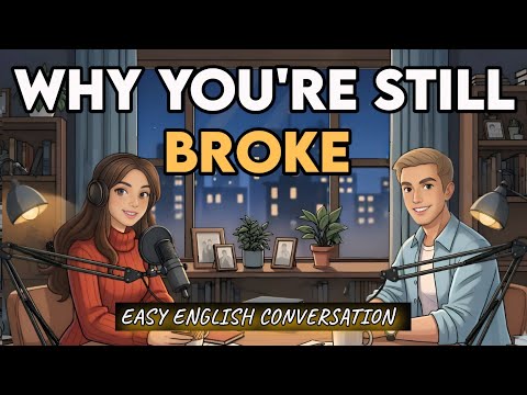 Why You're Always Broke & How to Fix It | English Podcast for Easy English Conversation