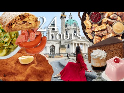 Eating AUSTRIAN Food in Vienna for 24 Hours 🍰☕️