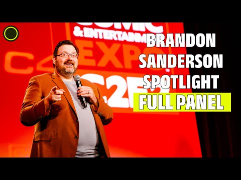 Watch Brandon Sanderson of Mistborn & Stormlight Archive fame in his full panel from Chicago's C2E2