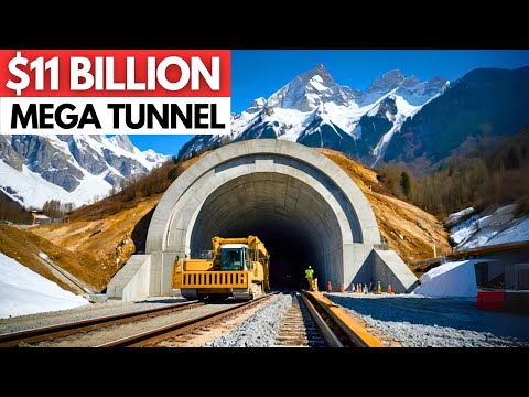 Why Europe Is Building A $11 BILLION New Tunnel Through The Alps