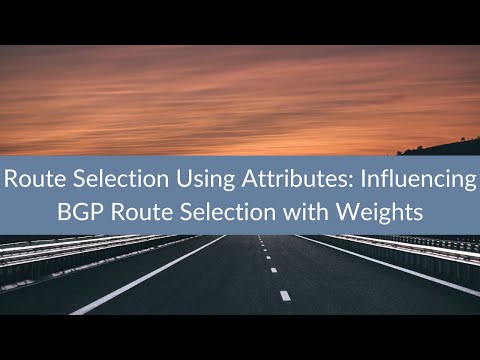 Route Selection Using Attributes: Influencing BGP Route Selection with Weights
