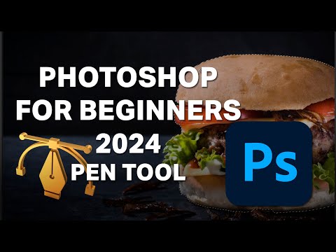 Photoshop for Beginners 2024 - Lesson 6 - The Pen Tool