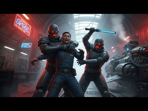 Racist Station Guards Attacked Man Mechanic—Not Knowing He Was the Prosecutor of the Galactic Court