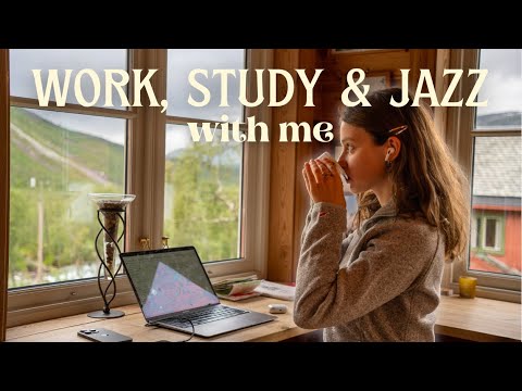 1-Hour Study With Me From Foggy Norway | jazz for deep focus