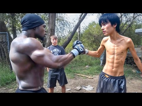When Dumb Bodybuilders Mess With Pro Fighters!