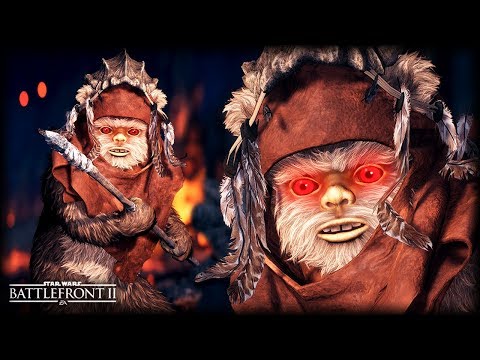 Star Wars Battlefront 2 EVIL EWOKS - Funny Gameplay Moments (SCARIEST GAME EVER!)