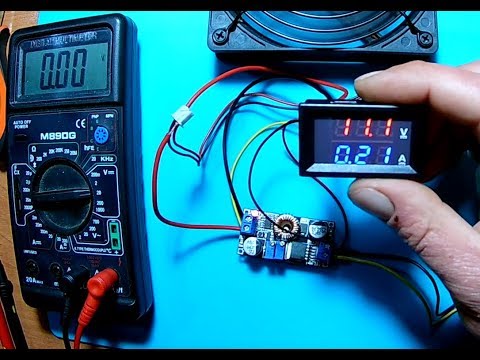 Подключение китайского ампервольтметра DSN-VC288 100V 10A