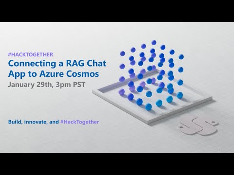 Connecting a RAG chat app to Azure Cosmos DB