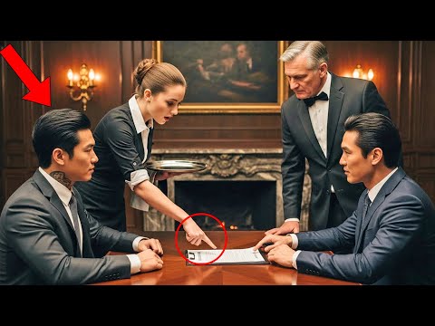 “Excuse Me Sir, This Clause Is a Trap,” Said the Waitress—the Korean Mafia Boss Face Darkens