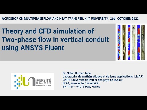 Theory and CFD simulation of Two-phase flow in vertical conduit using ANSYS Fluent