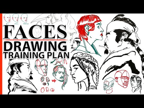 HOW TO PRACTISE DRAWING FACES