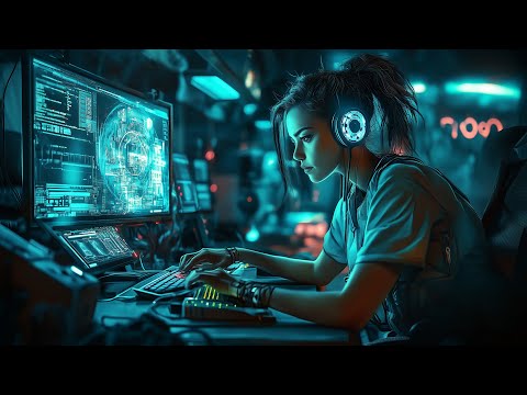 Productive Work Music — Futuristic Beats for Programming, Coding & Deep Focus