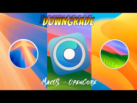 🔴 How to Downgrade macOS - OpenCore Without Problems 🔥