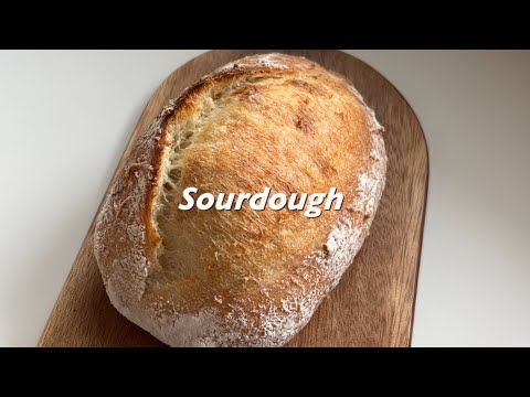 [Eng sub] 쫀득 고소한 사워도우 만들기 ｜sourdough｜asmr