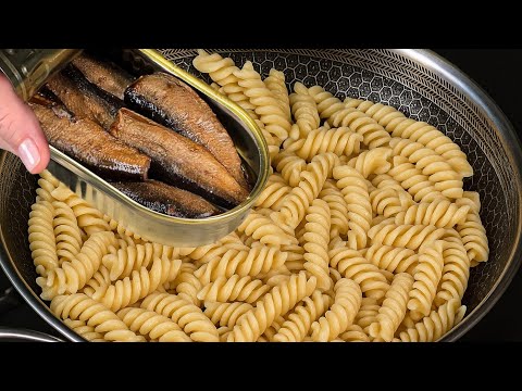 Sardines with pasta are tastier than meat. My grandma's old recipe is brilliant!