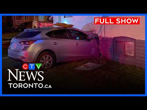 Driver crashes into home in North York | CTV News Toronto at Noon for April 2, 2026