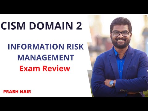 CISM DOMAIN 2 Information Risk Management Review
