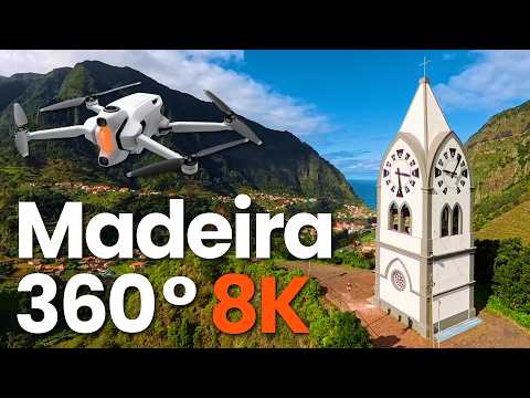 Fly Through Madeira 8K 360 Virtual Reality Video | Shot With Antigravity A1