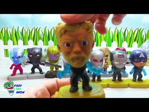 Avengers Endgame Characters All Play Together | Fun Videos For Kids