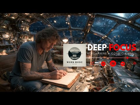 Soft Layers & Cosmic Chill ~ Space Station Study Music