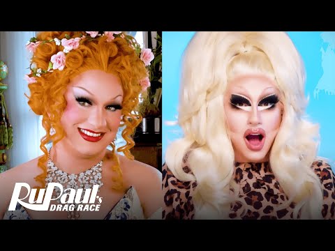 The Pit Stop S13 E14 | Trixie Mattel & Jinkx Monsoon Get Lucky | RuPaul's Drag Race